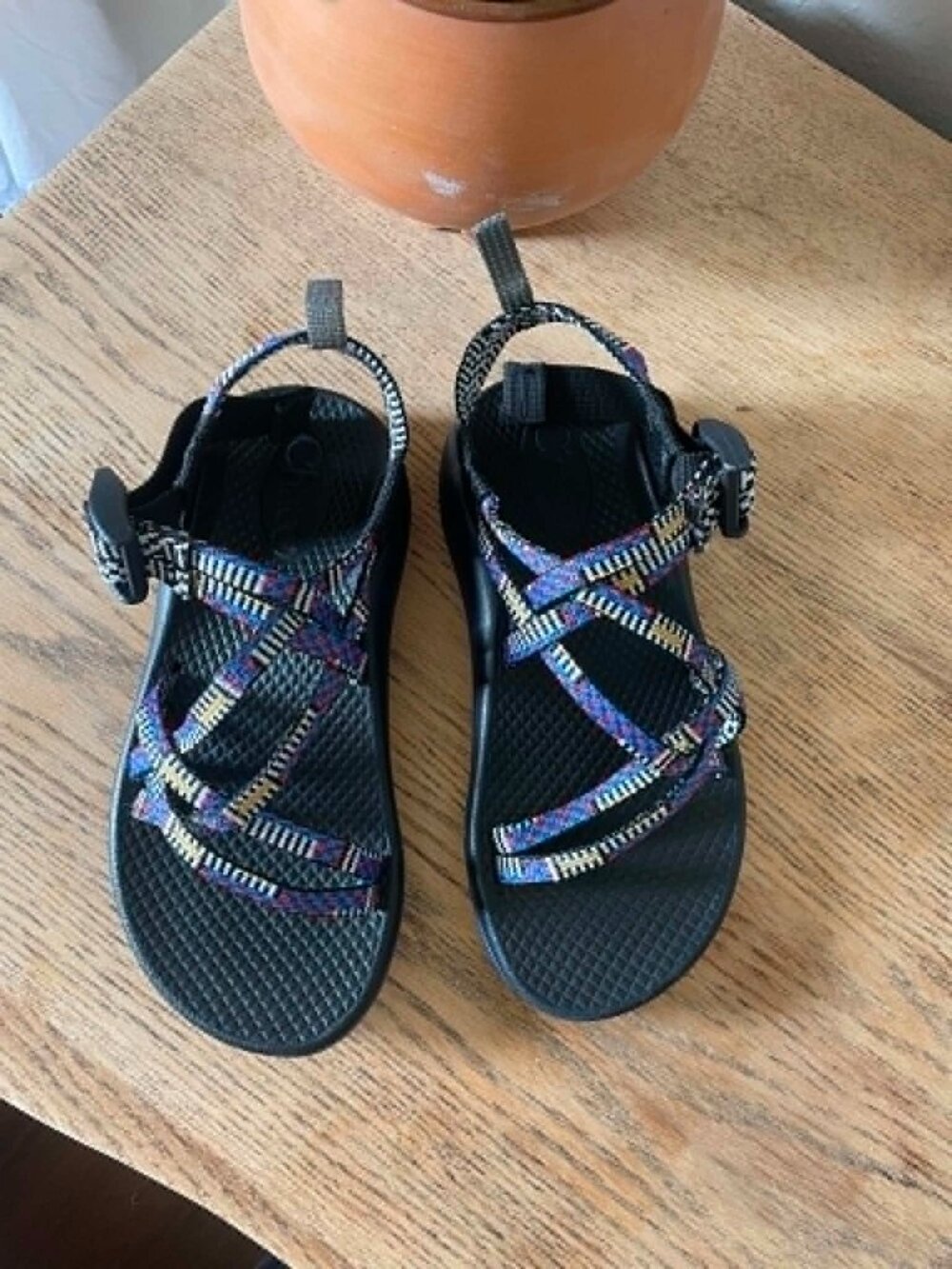 Chaco Big Kid's ZX/1 EcoTread™ Sandal Multi-Color Size 1